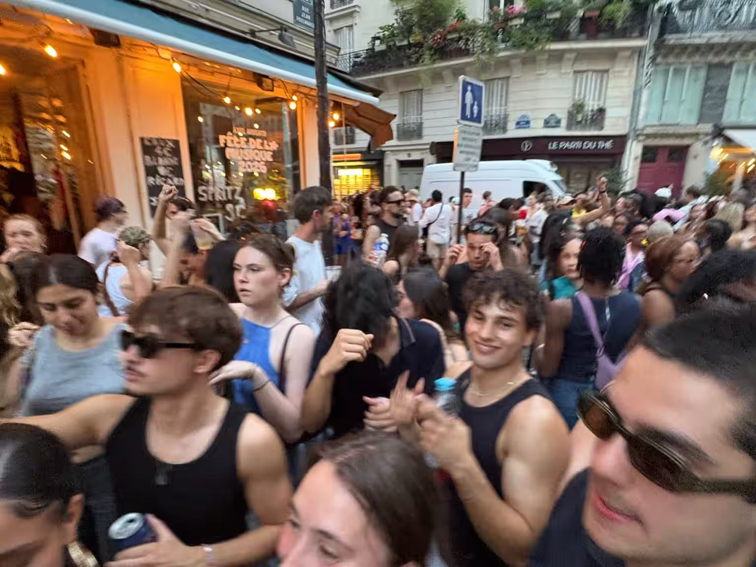 Street party concert