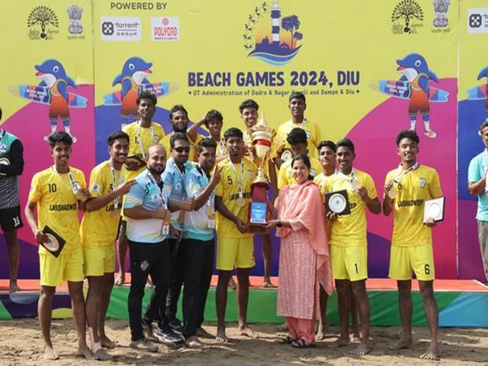 Madhya Pradesh emerges as overall champion at India's first Beach Games