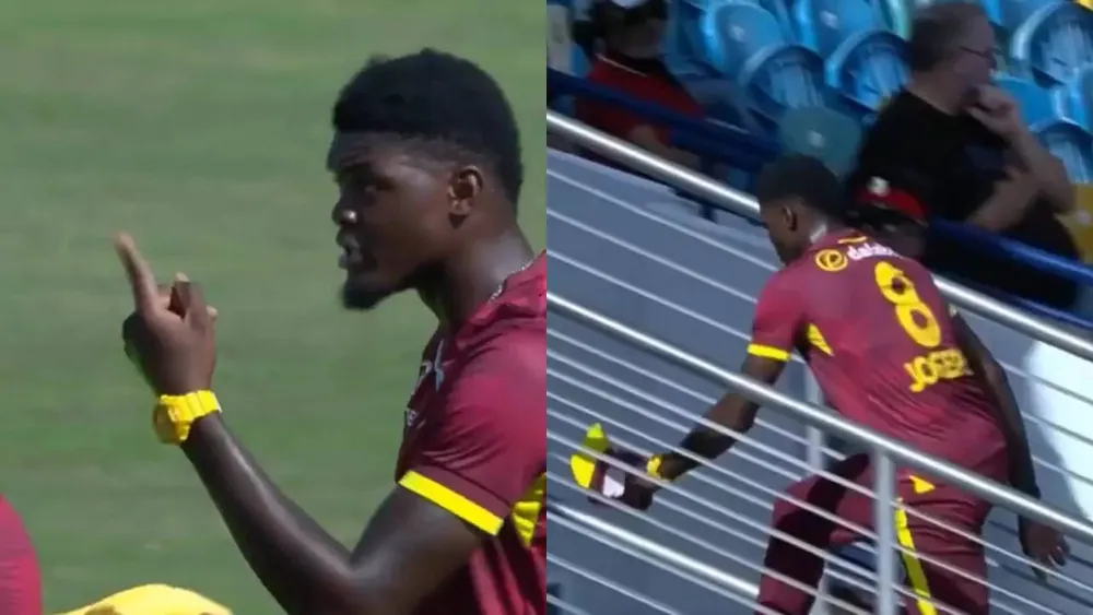 Alzarri Joseph's Mid-Match Disagreement with Captain Shai Hope During ODI