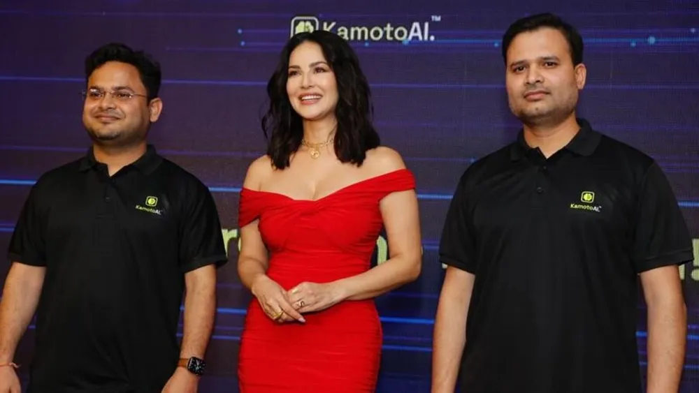 Bollywood actress Sunny Leone partners with Kamoto.ai to create her official AI replica