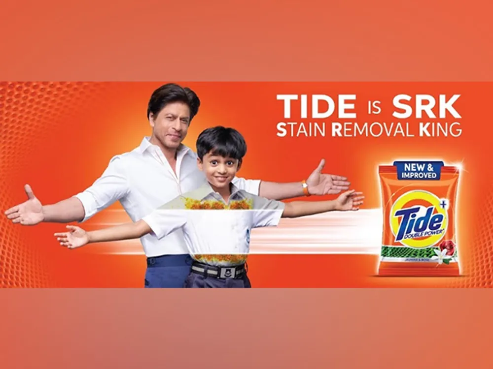 Tide Partners with Shah Rukh Khan to Launch New and Improved Laundry Solution