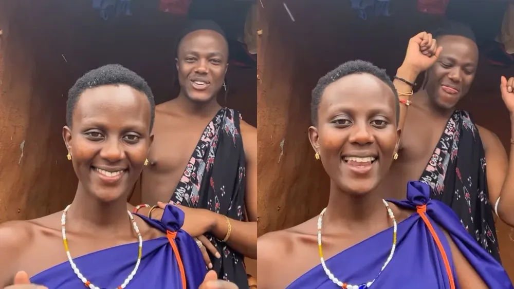 Tanzanian Content Creators Kili Paul and Neema Paul Dance to Gujarati Song Khalasi, Spreading Joy on Diwali