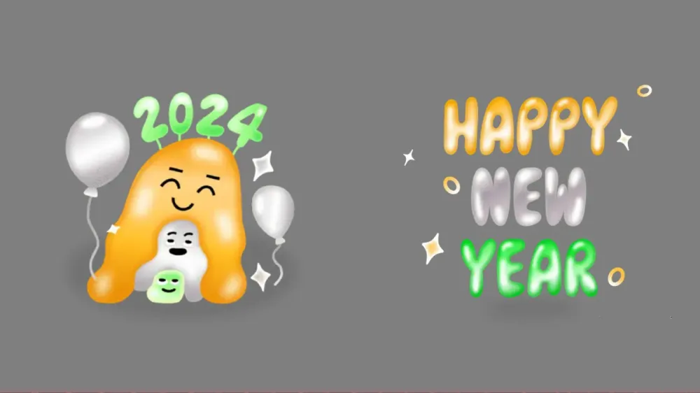 WhatsApp Introduces New Year 2024 Sticker Pack for Celebrations