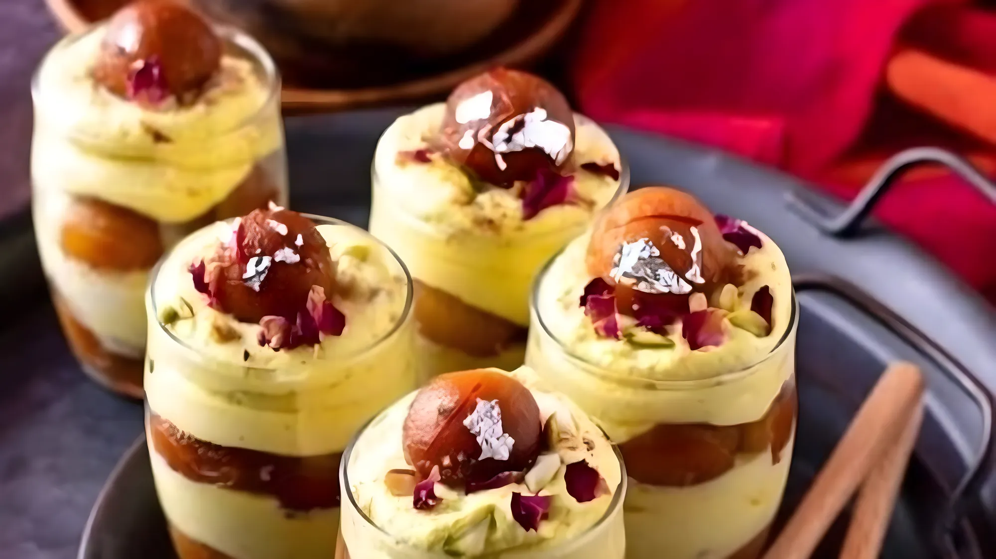 Chef Sanjeev Kapoor's Recipe: Gulab Jamun Mousse - A Fusion Dessert Delight