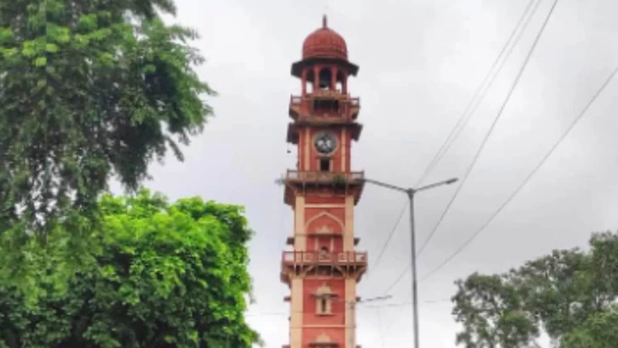 Historic Nihal Tower in Dholpur, Rajasthan, Stands as Silent Reminder of Timekeeping Past