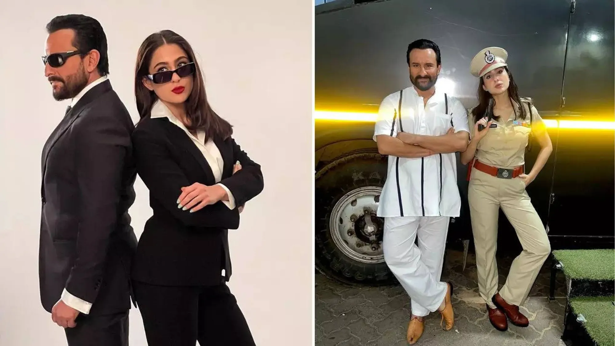 Saif Ali Khan and Sara Ali Khan Shine in Dubai Tourism Ad