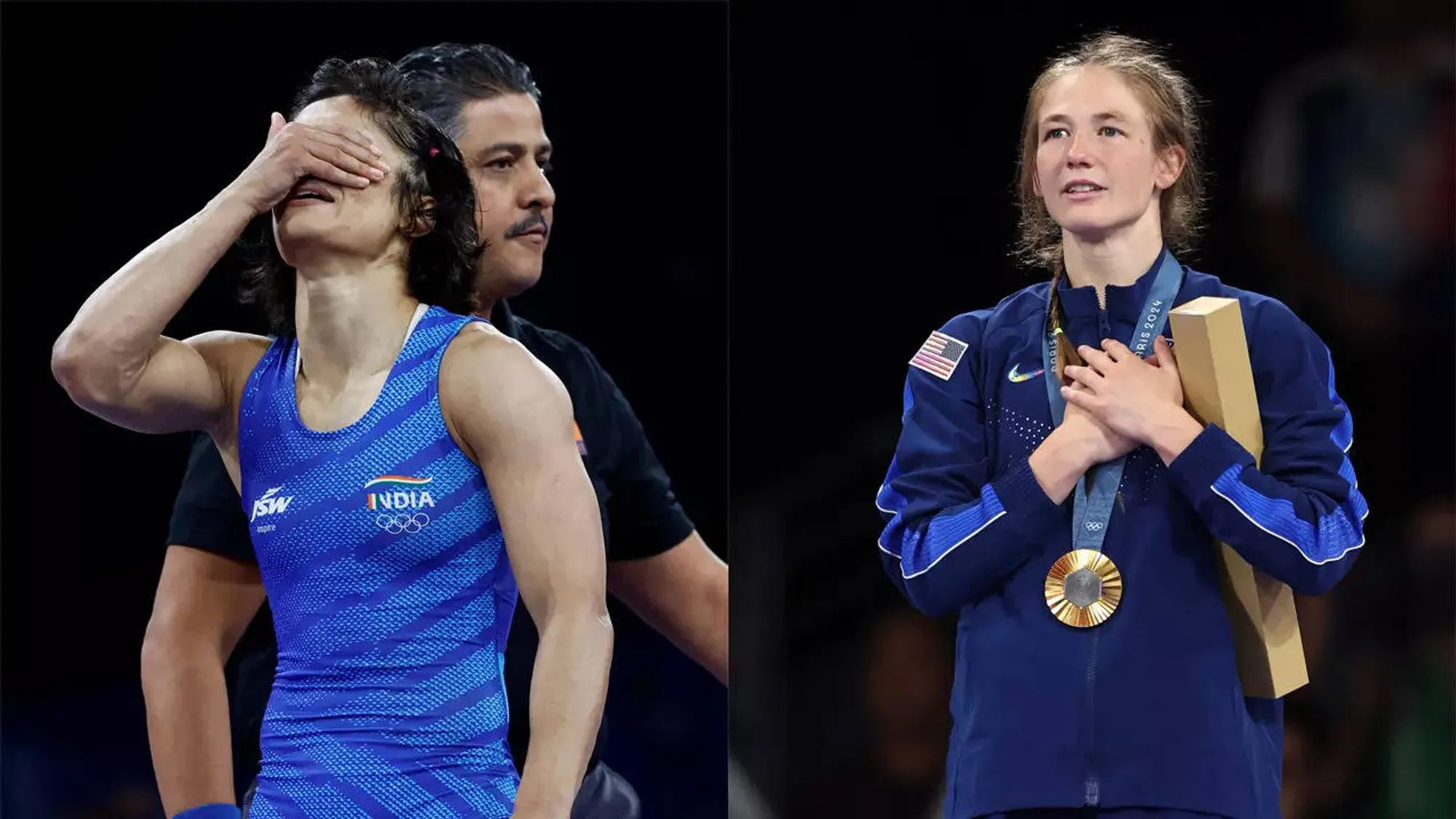 American Wrestler Wins Gold at Paris Olympics After Indian Wrestler Disqualified for Overweight