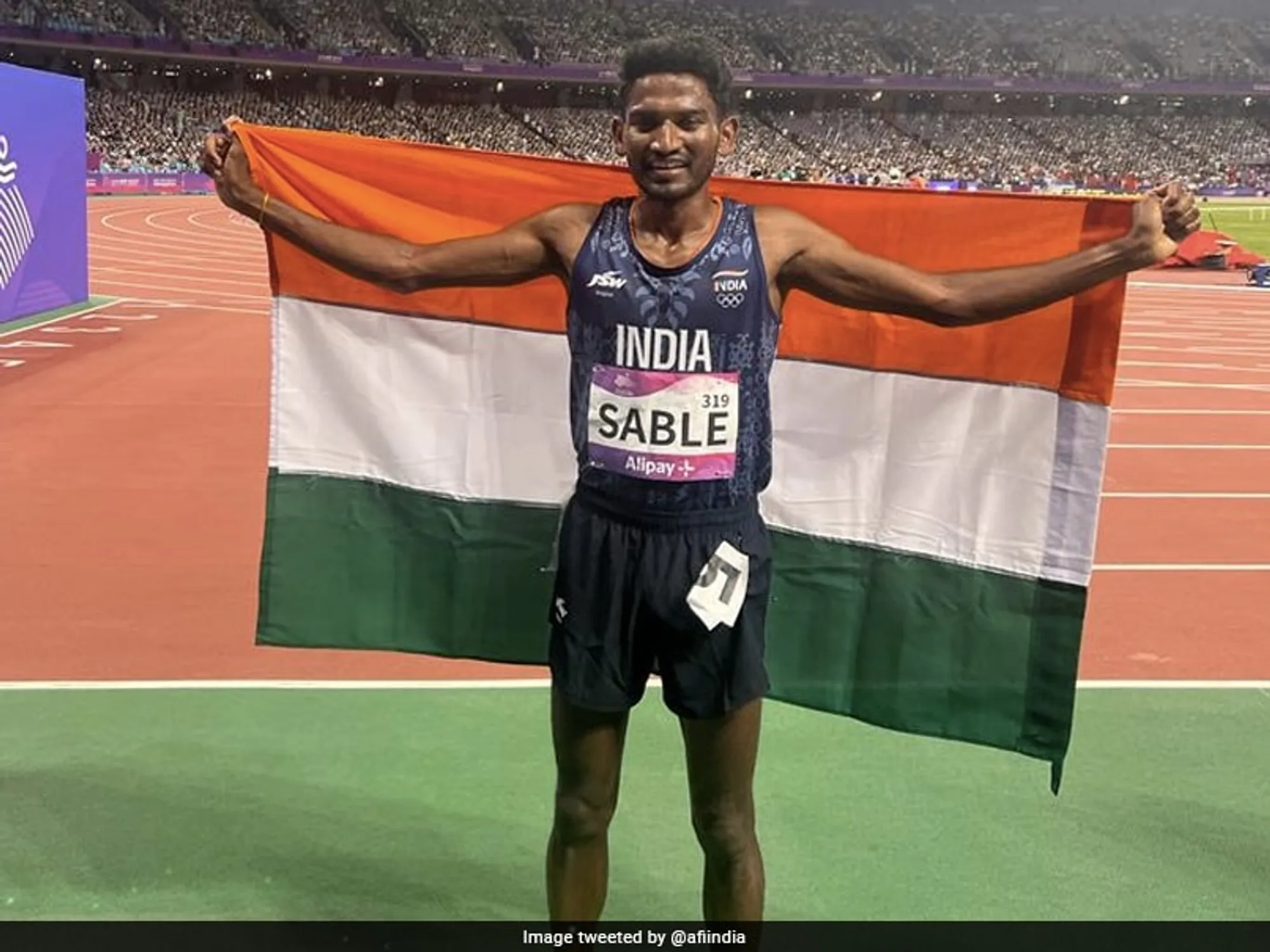 Avinash Sable Shines with New National Record at Diamond League