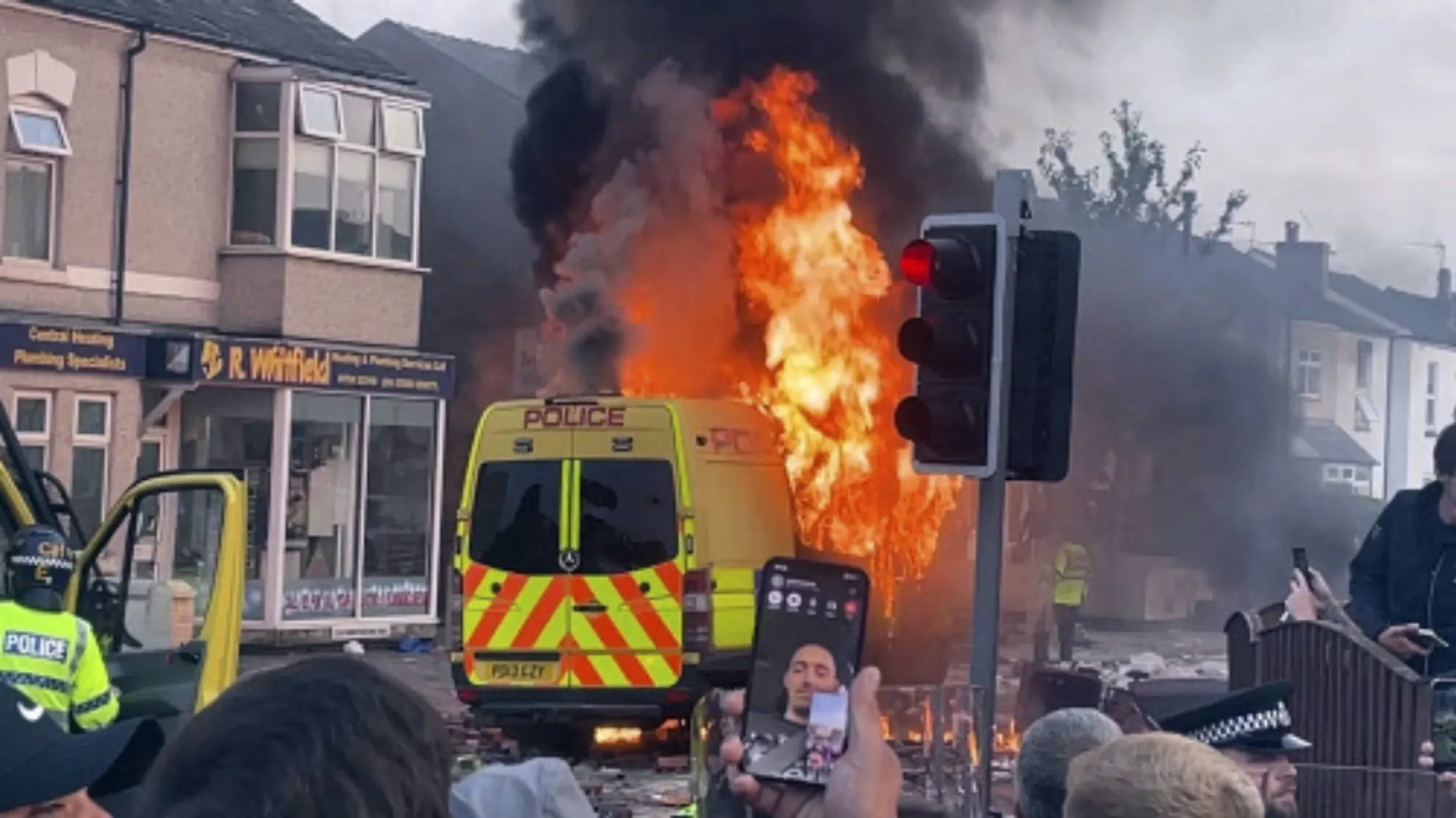 Violent Clashes in Southport After Stabbing Incident Spark Tensions