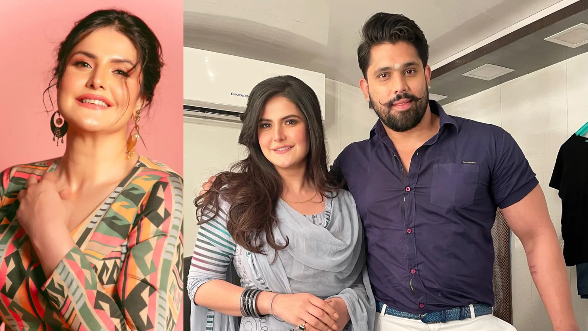 Actress Zareen Khan and Shivashish Mishra Split After Dating Since 2021
