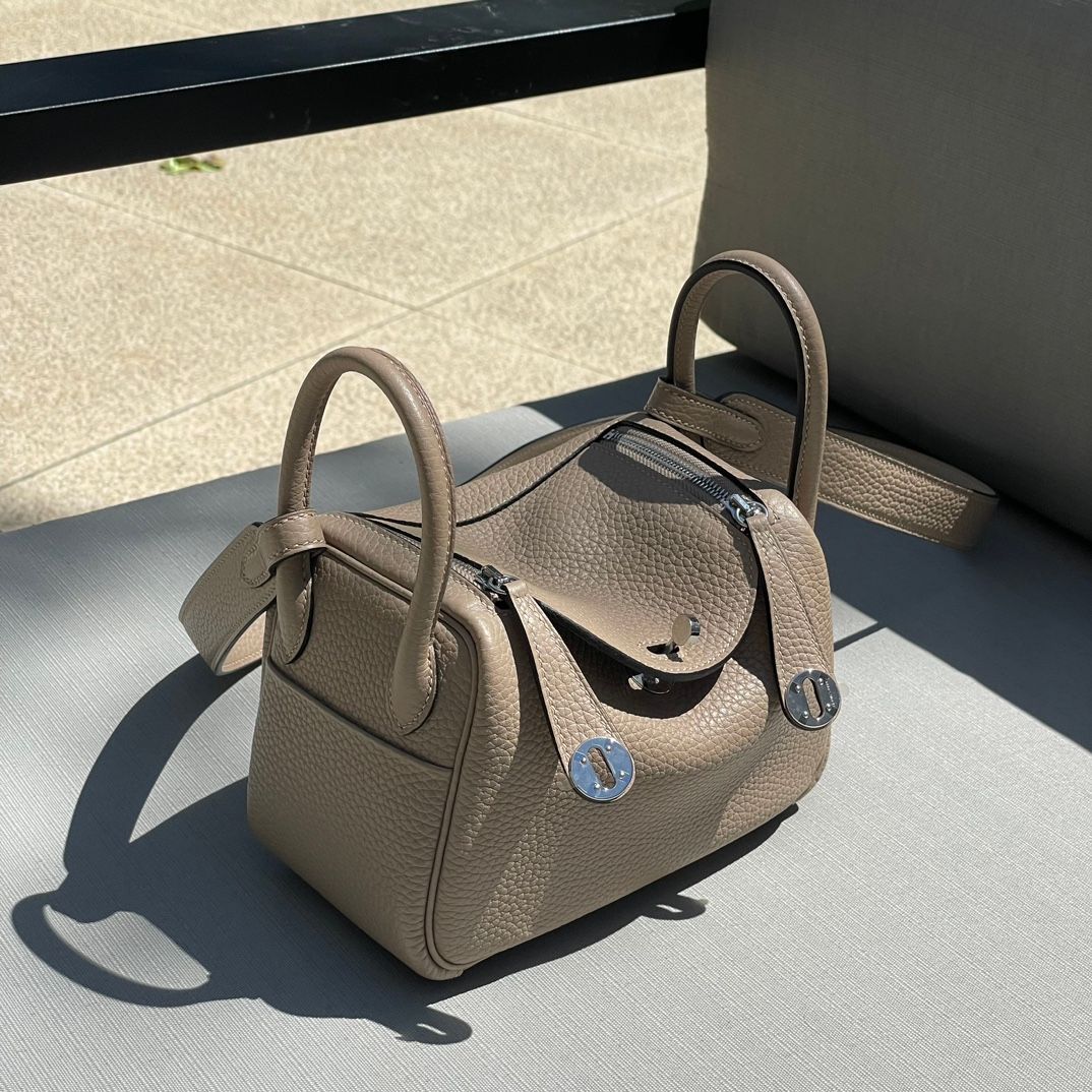 Hermès Hermès Lindy Gris Tourterelle Silver thumbnail 5