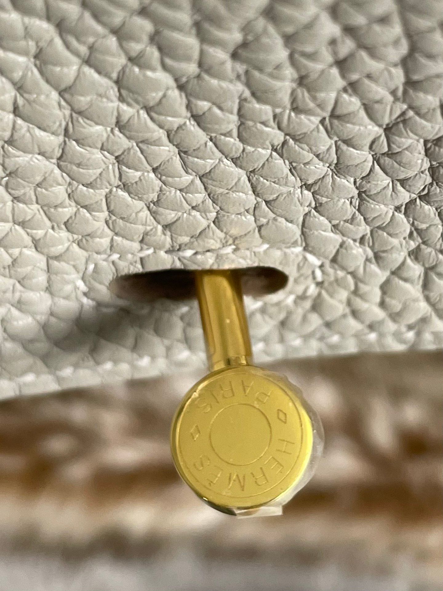 Hermès Hermès Lindy Blanc Clémence Gold thumbnail 4