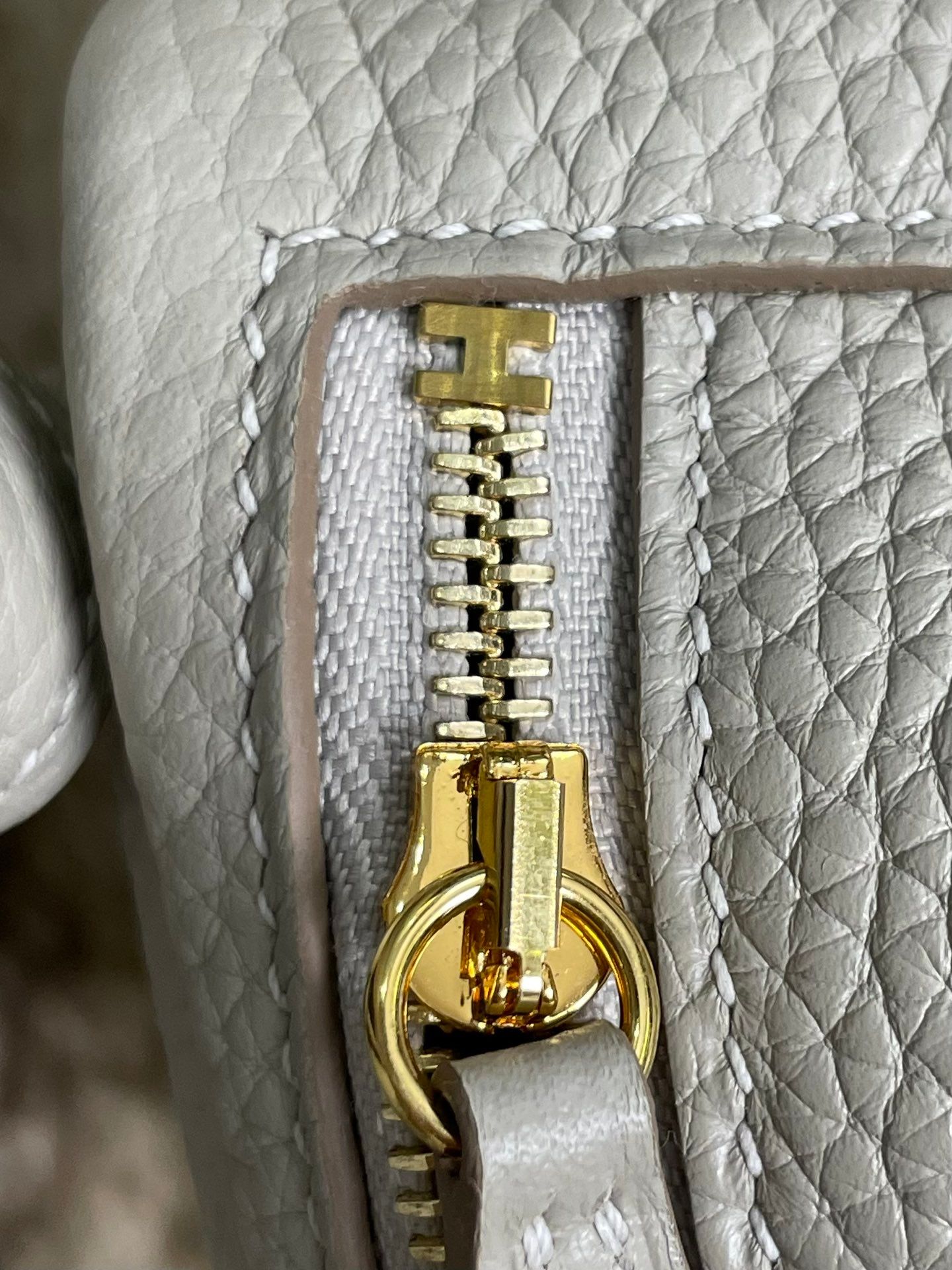 Hermès Hermès Lindy Blanc Clémence Gold thumbnail 5