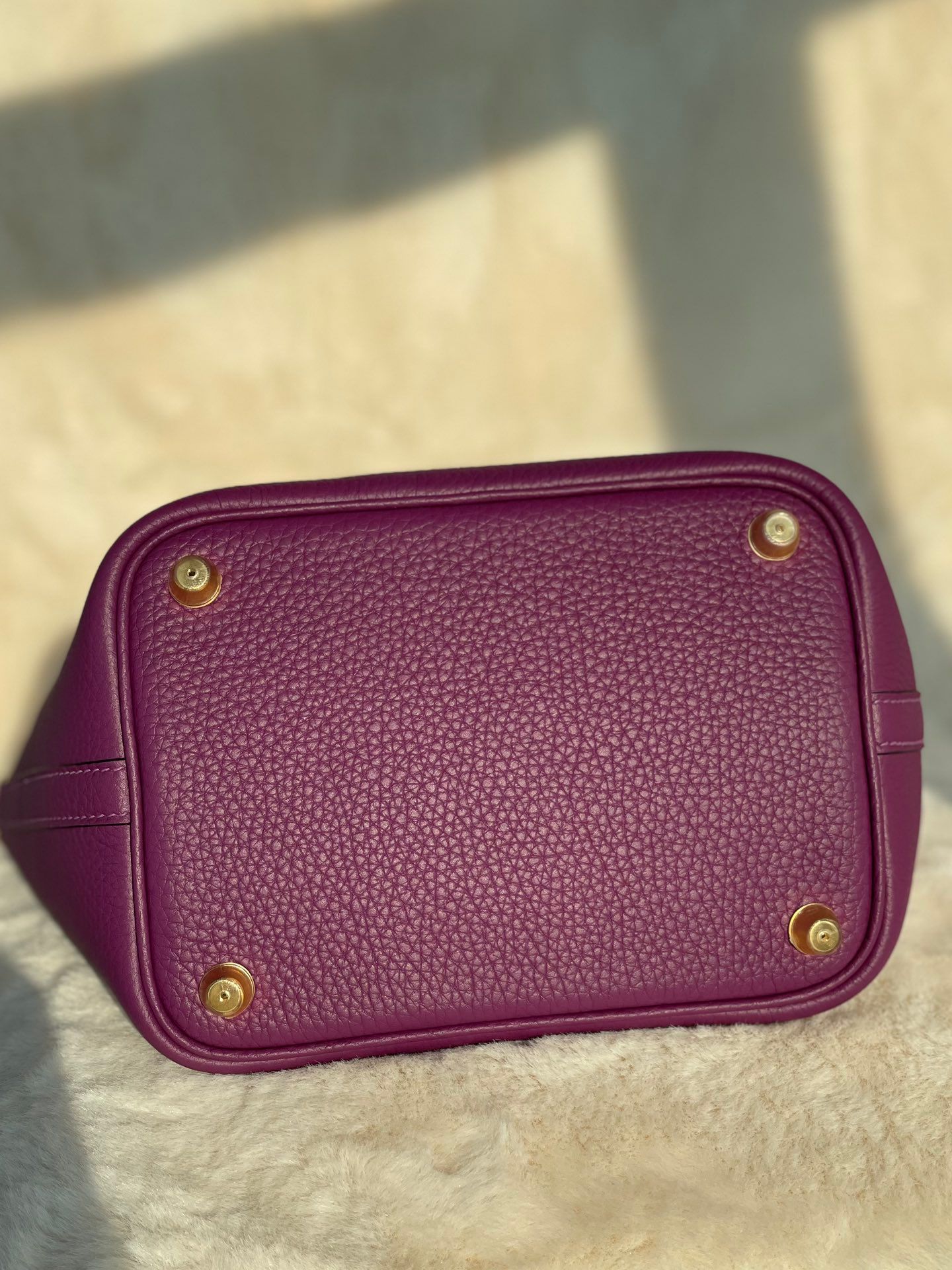 Hermès Hermès Picotin Purple Gold thumbnail 4