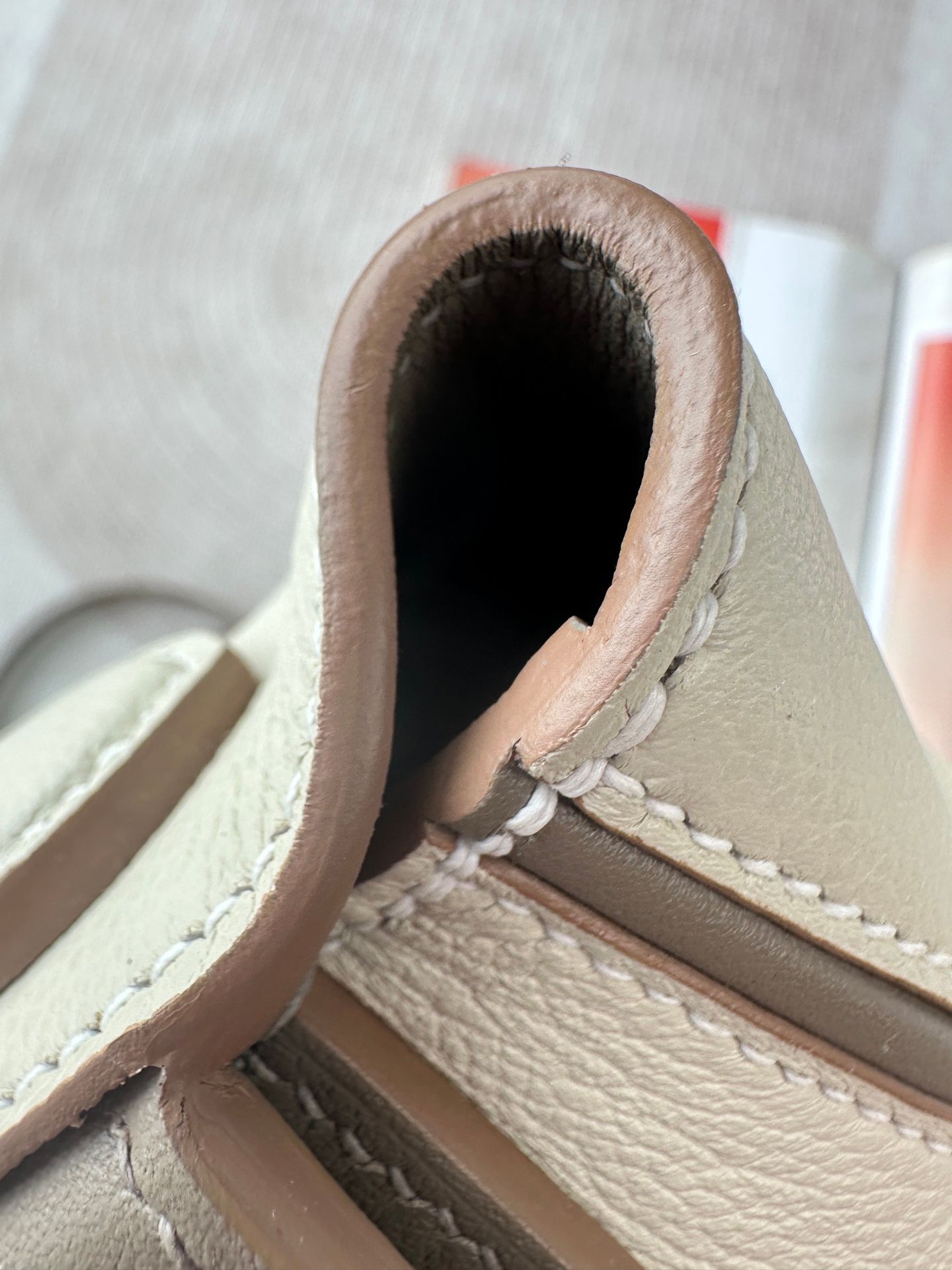 Hermès Hermès 2424 Crème Swift Evercolor Silver thumbnail 5
