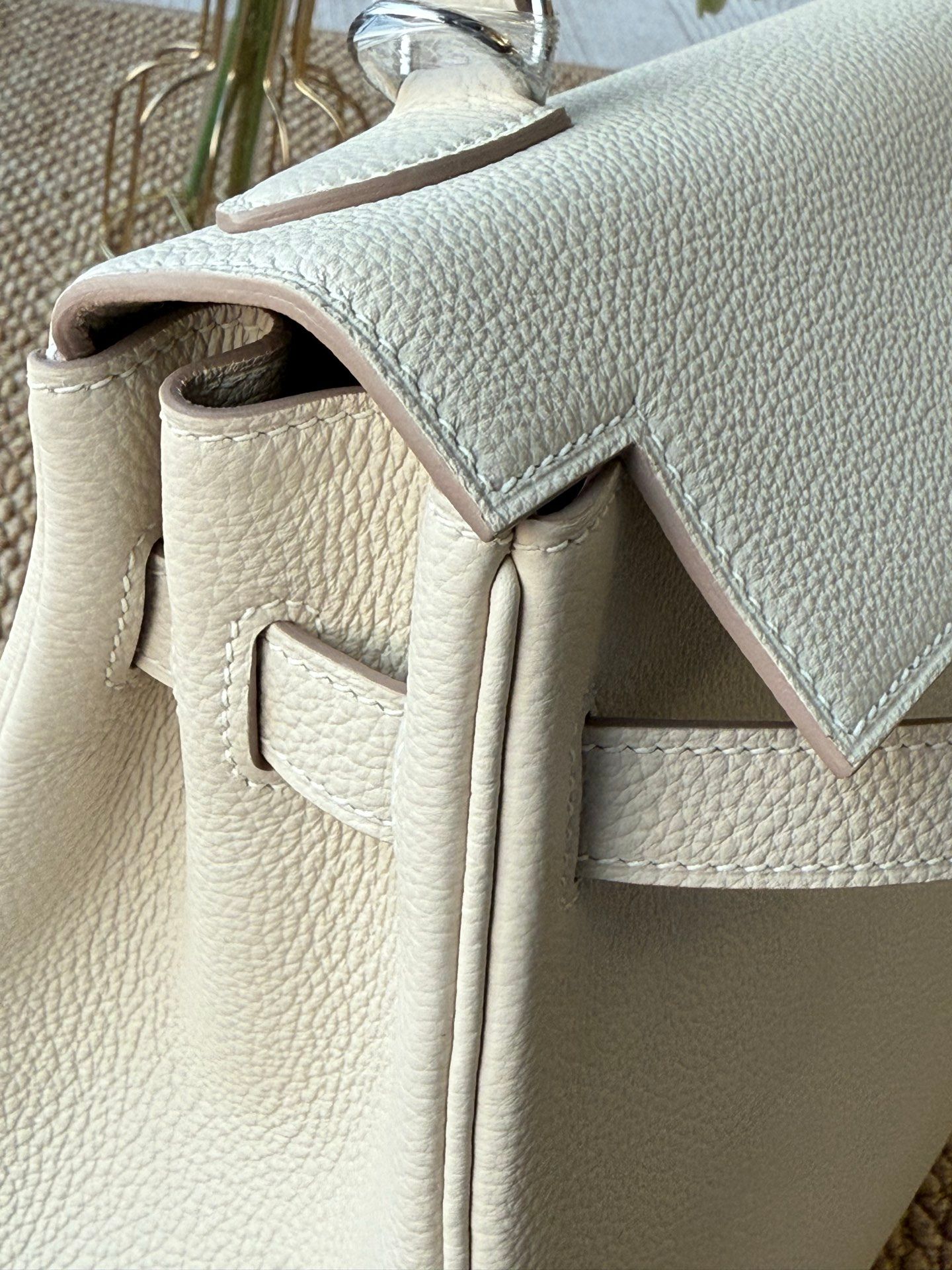 Hermès Hermès Kelly 28 Crème Silver thumbnail 5