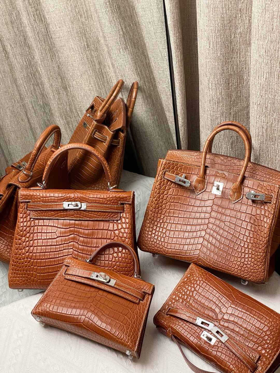 Hermès Hermès Accessory Gold Barenia Silver