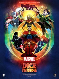 Dice Throne: Marvel board game di Gameopoly Gading Serpong
