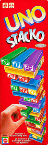 Uno Stacko board game di Gameopoly Gading Serpong