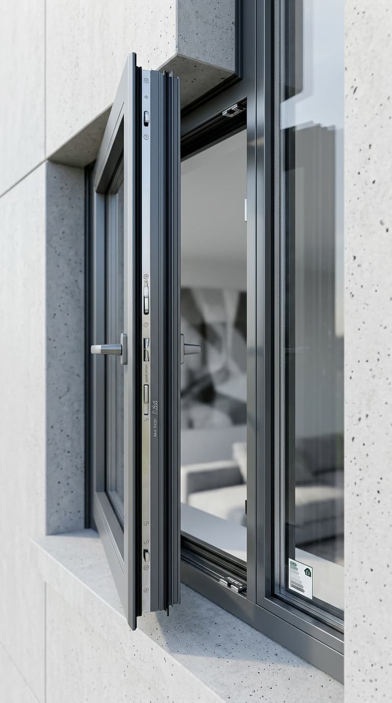 Fenêtres aluminium et bois - élégance et robustesse