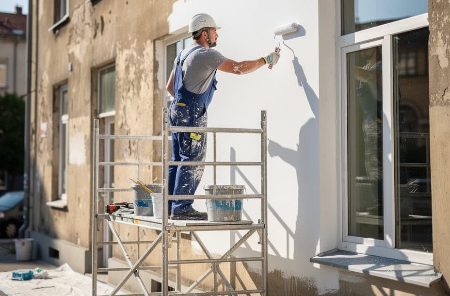 Peinture de façade