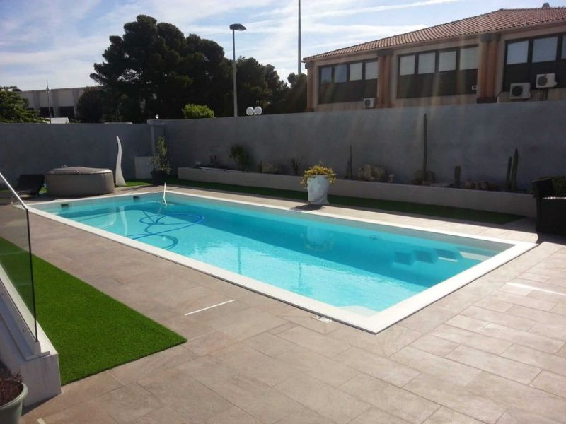 Piscine avec spa intégré Cologny
