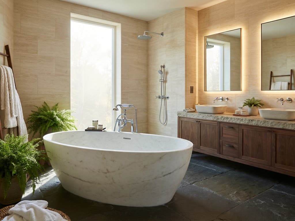 Rénovation salle de bain Valais - douche à l'italienne, carrelage, plomberie, artisans qualifiés