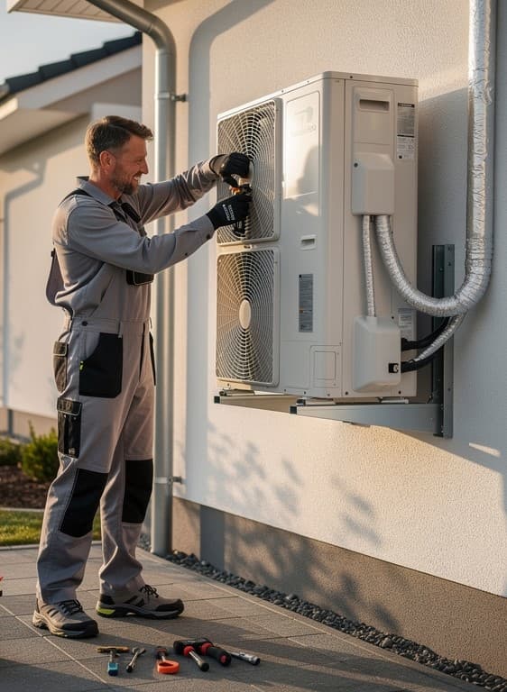 Fachgerechte Installation einer Wärmepumpe in Zürich