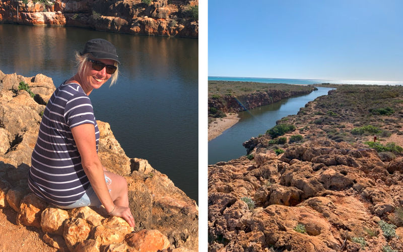 Exploring Cape Range National Park from Sal Salis, on the Coral Coast of Western Australia