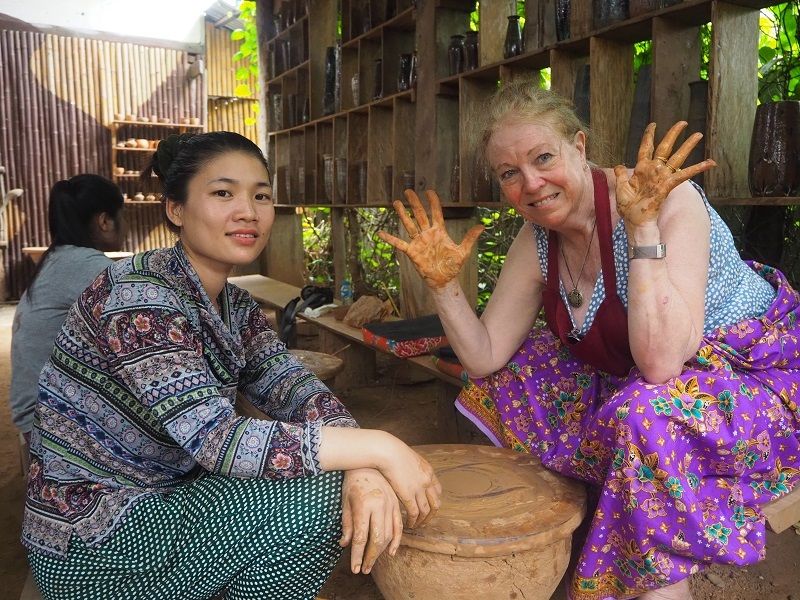 Luang Prabang Pottery House, Travelling around Laos.