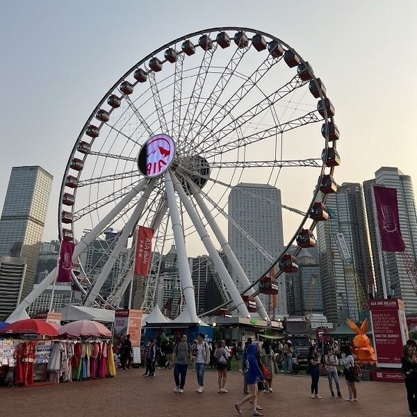 The giant wheel, Central District, Hong Kong Holiday Expert