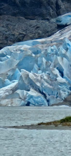 Cruising the Alaska glaciers onboard Cunard