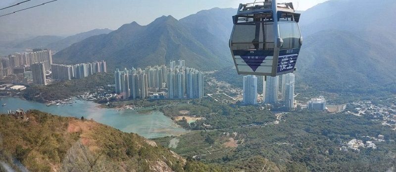 Ngong Ping 360 cable car, Hong Kong