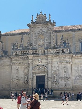 The Cathedral Church in Puglia, Italy.