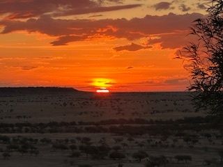 Sunset in the Queensland Outback.