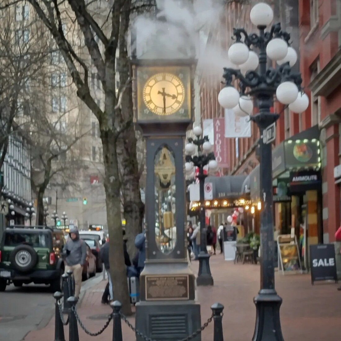 Gastown Steam Clock, Vancouver Canada