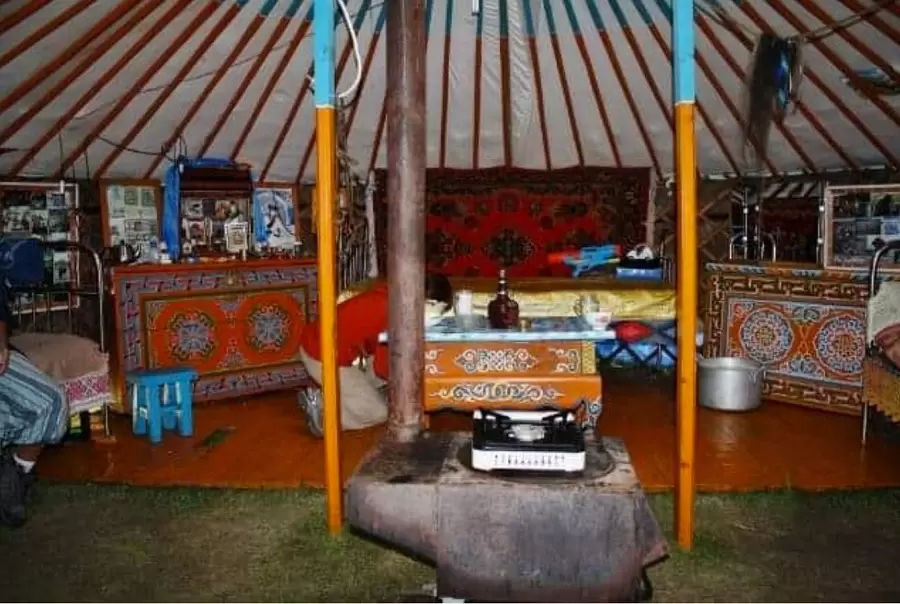 Inside a traditional yurt, Mongolia, unique accommodation, Travel Agent Finder