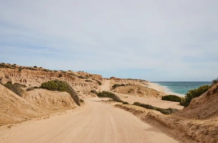 Desert meets the Sea of Cortés. © Luis García