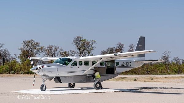 Small plane to Maun, Bostwana.