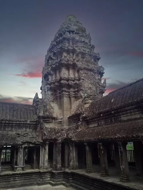 Inside Angkor Wat, Siem Reap, Cambodia Holidays