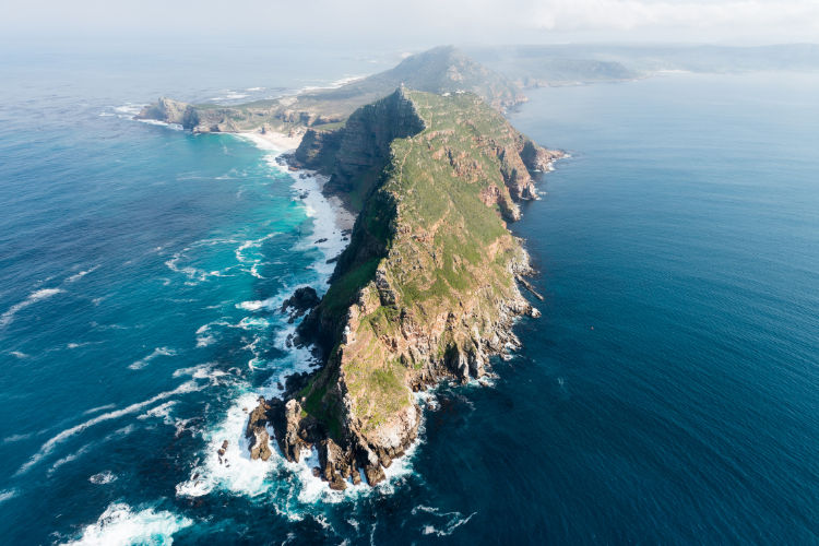 Cape Point, the most South-Western point of the African continent, Cape Town, Africa.