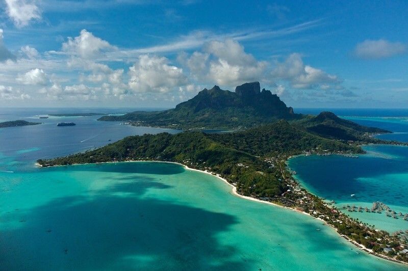 Cruising French Polynesia.