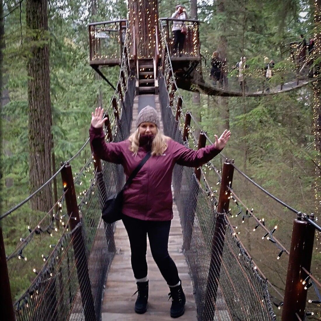 Ellen Goodwin, Canada Travel Specialist, Capilano Suspension Bridge Vancouver