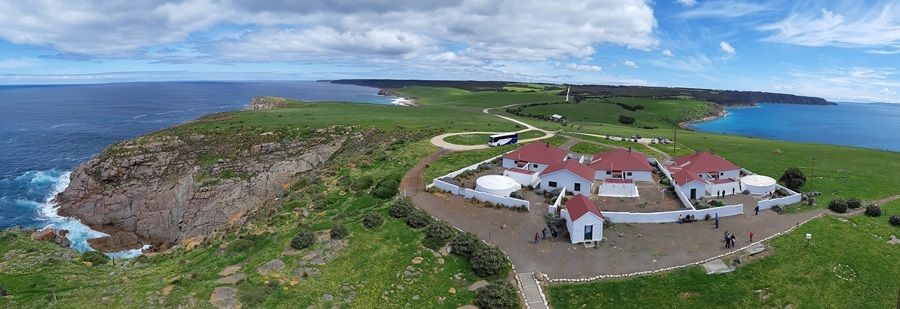 The view from Cape Willoughby, Kangaroo Island.