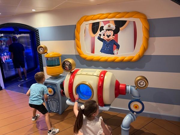 My kids loved the Kids Club on board the Disney Wonder.