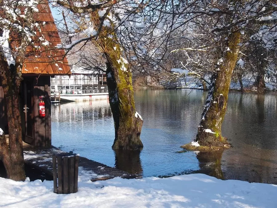 By the lake, Plitvice Travel, Croatia