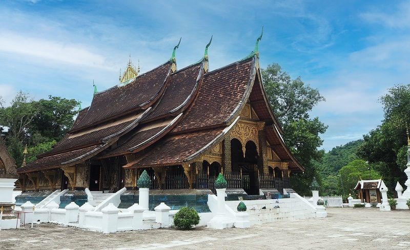 Wat Xienthong Temple, in Luang Prabang, Laos Travel Agent Adventures