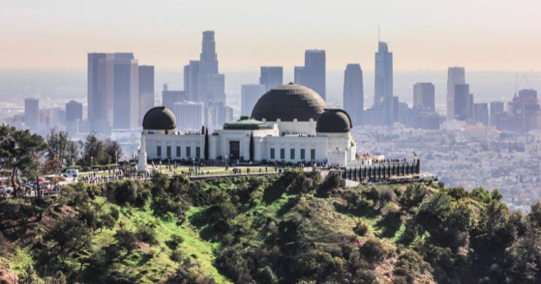 Griffith Observatory, Hollywood, Los Angeles.