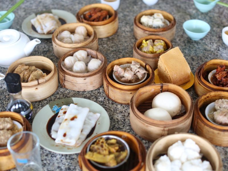 A selection of delicious Dim Sum and Yum Cha, Hong Kong holidays