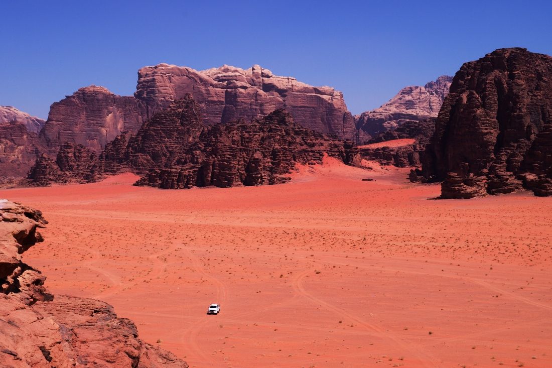 Wild Landscapes in Wadi Rum, Jordan